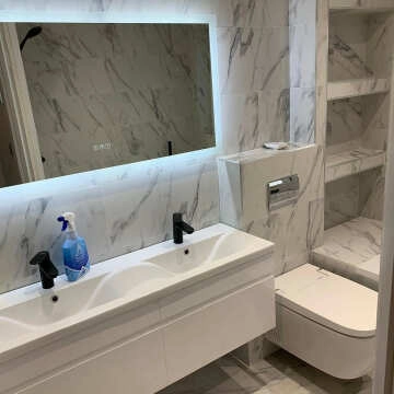 Ellie Illuminated LED Mirror With BLUETOOTH Speaker 600x1200mm