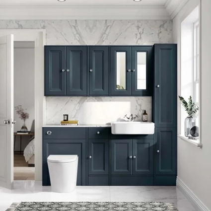 Traditional Vanity & Toilet Combo