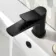 Aire Matt Black Basin Mixer Tap
