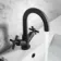 Exe Matt Black Basin Mixer Tap