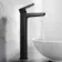 Ribble Matt Black High Rise Basin Mixer Tap