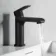Tay Matt Black Basin Mixer Tap
