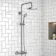 Lismore Essential Round Thermostatic Rigid Shower Set