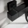 Skye Square Matt Black Thermostatic Bath Filler Shower Set
