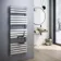 Santorini Chrome Flat Panel Heated Towel Rail 1600x600mm