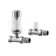 Thermostatic Straight Radiator Valve (Pair) Standard 15mm