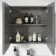 Charcoal Elm Mirror Cabinet 600mm