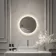 Grace Round Illuminated LED Mirror With BLUETOOTH Speaker 500mm