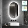 Alisha Oval Illuminated LED Mirror With BLUETOOTH Speaker 900x500mm