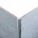 Trepanel Aqua® Shower Panel PVC External Corner Joint Silver