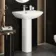 Atlanta Square Pedestal Basin 550mm