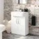 Harper Gloss White Vanity with Semi Recessed Basin 600mm