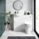 Quartz Gloss White Combination Vanity Basin and Austin Toilet 950mm