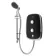Aqualisa eMOTION Electric Shower - 9.5KW - Midnight Black