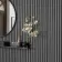 Trepanel Design® Grey Slate Effect Slat on Black Felt Wall Panels
