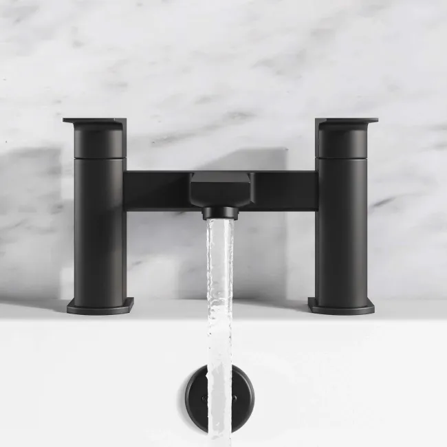 Soar Matt Black Bath Filler