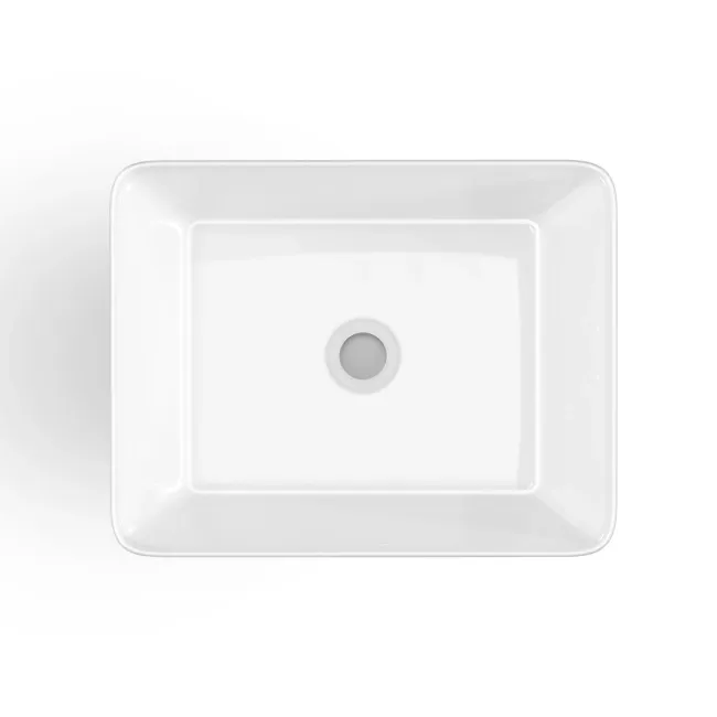 Troy Rectangular Counter Top Basin 480mm