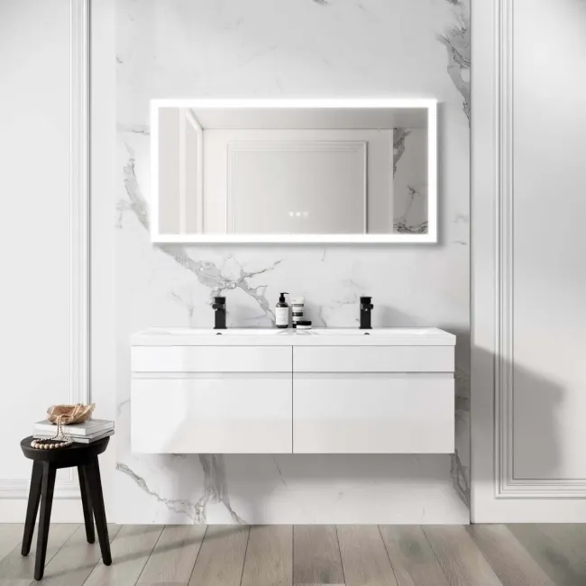 Ellie Illuminated LED Mirror With BLUETOOTH Speaker 600x1200mm