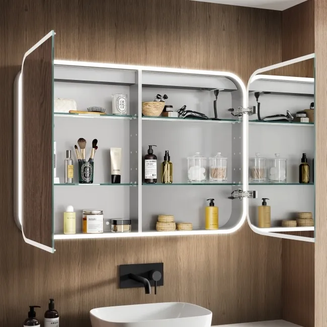 Willow Illuminated LED Mirror Cabinet 700x1000mm