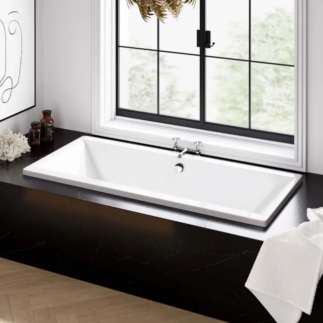 Durham 1800x800 Square Double Ended Bath