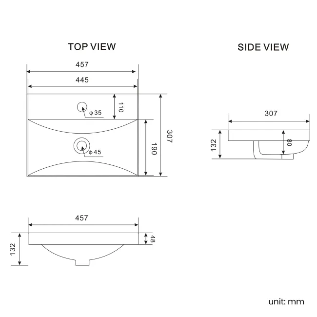 Avon Stone Grey Combination Vanity Basin and Miami Toilet 950mm