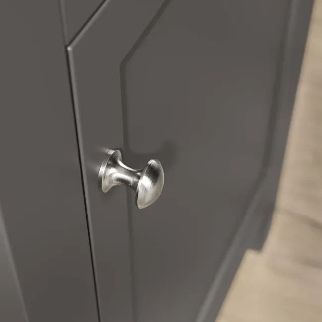 Bermuda Graphite Grey Combination Vanity Basin and Boston Toilet 1000mm