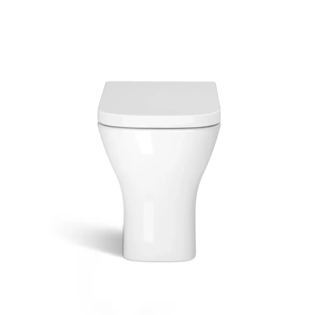 Atlanta Rimless Comfort Height Back To Wall Toilet With Premium Soft Close Seat