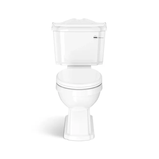 Lima Traditional Close Coupled Toilet With Soft Close Seat