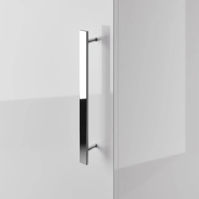 Avon Gloss White Combination Vanity Basin and Boston Toilet 950mm