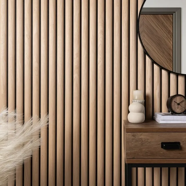 Trepanel Design® Oak Curve Acoustic Wood Wall Panels
