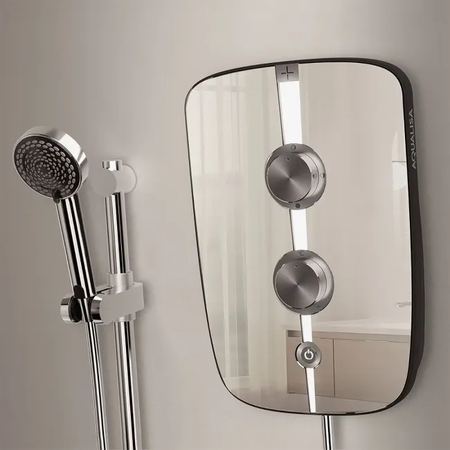 Aqualisa Lumi+ 10.5KW Chrome Electric Shower