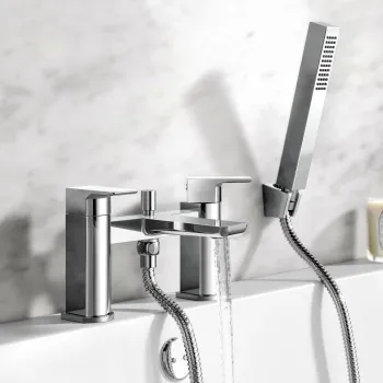 Ribble Chrome Bath Filler & Handheld Shower