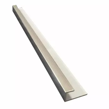 Trepanel Aqua® Shower Panel PVC End Cap Silver