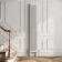 Athens White Double Column Vertical Traditional Radiator 1800x290mm