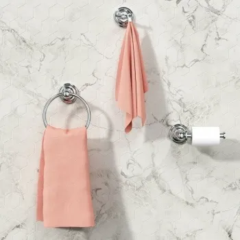 Eleanor Chrome 3 Pieces Accessory Set