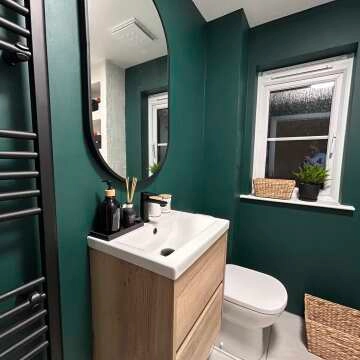 Anker Matt Black Basin Mixer Tap