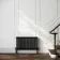 Athens Matt Black Triple Column Horizontal Traditional Radiator 600x1010mm