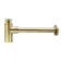 Brushed Brass Round Basin Bottle Trap