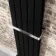 Chrome Towel Hanger 380mm for Double Flat Panel Radiator