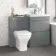 Trent Stone Grey Combination Basin Drawer and Atlanta Toilet 1100mm