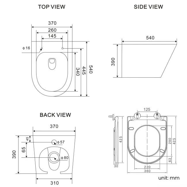 Monaco Graphite Grey Combination Vanity Basin with Marble Top & Boston Toilet 1200mm