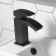 Welland Matt Black Cloakroom Basin Mixer Tap