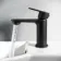 Anker Matt Black Cloakroom Basin Mixer Tap