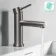 Don Gunmetal Grey Basin Mixer Tap