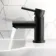 Wye Matt Black Cloakroom Basin Mixer Tap