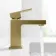 Tamar Brushed Brass Basin Mixer Tap