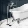 Beauly Chrome Freestanding Bath Shower Mixer Tap
