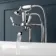 Beauly Chrome Freestanding Bath Shower Mixer Tap
