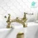 Beauly Traditional Brushed Brass Bath Filler