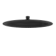 300mm Matt Black Round Stainless Steel Slim Shower Head